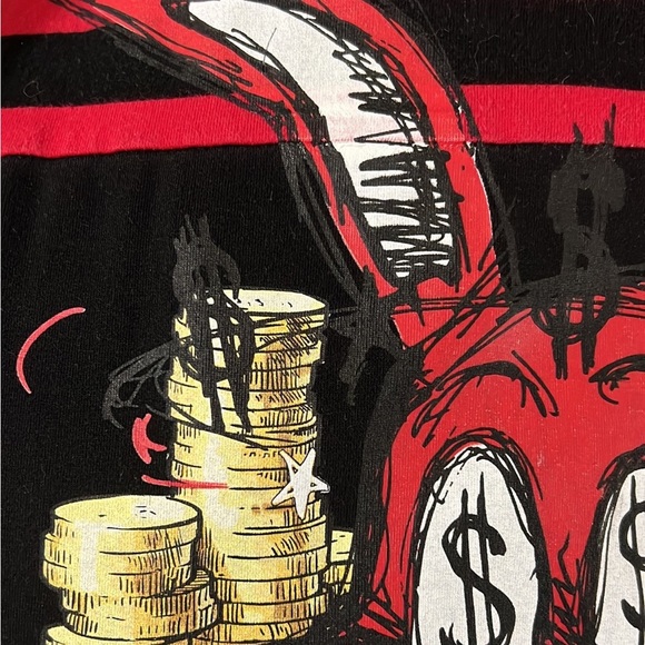 Hudson Outerwear Men’s Tee, Money Bunny “History”, Large - Picture 5 of 5